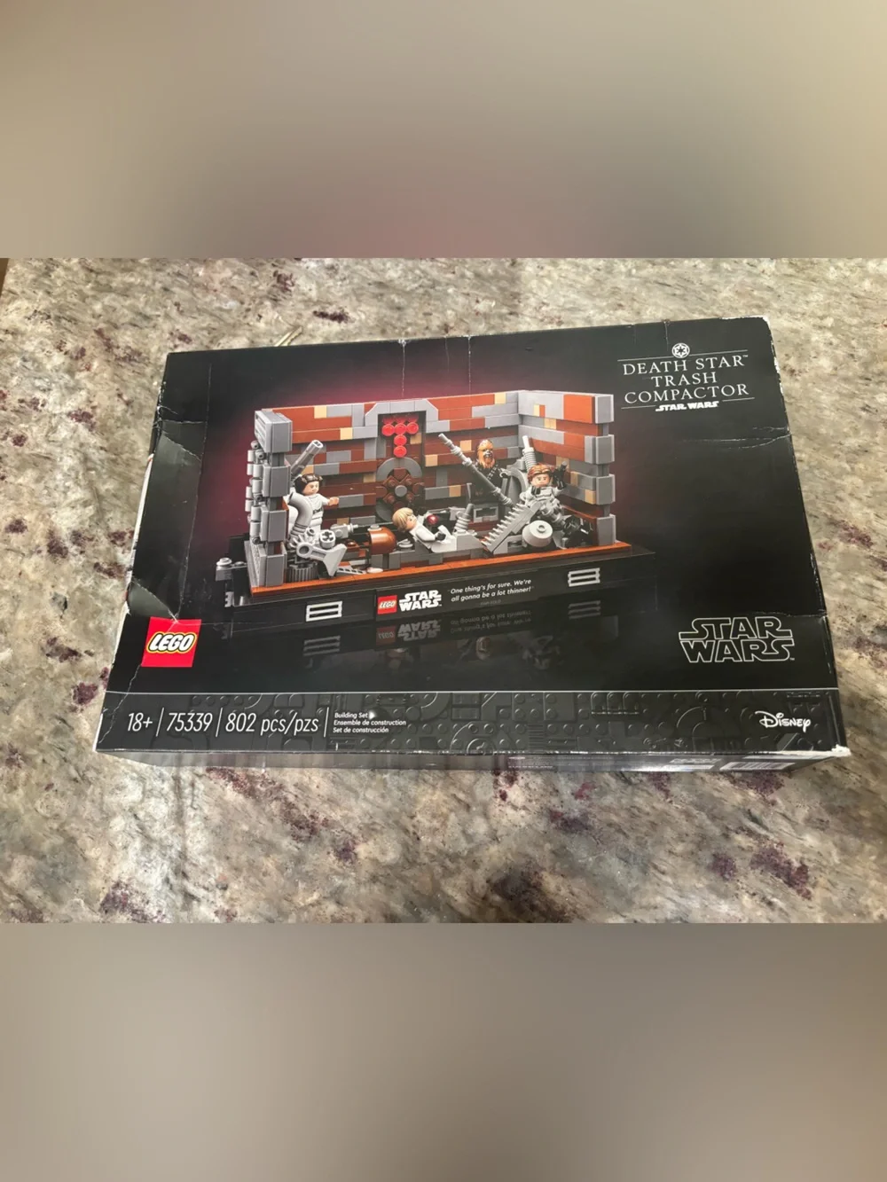 LEGO Star Wars 75339 Death Star Trash Compactor Sealed Retired
